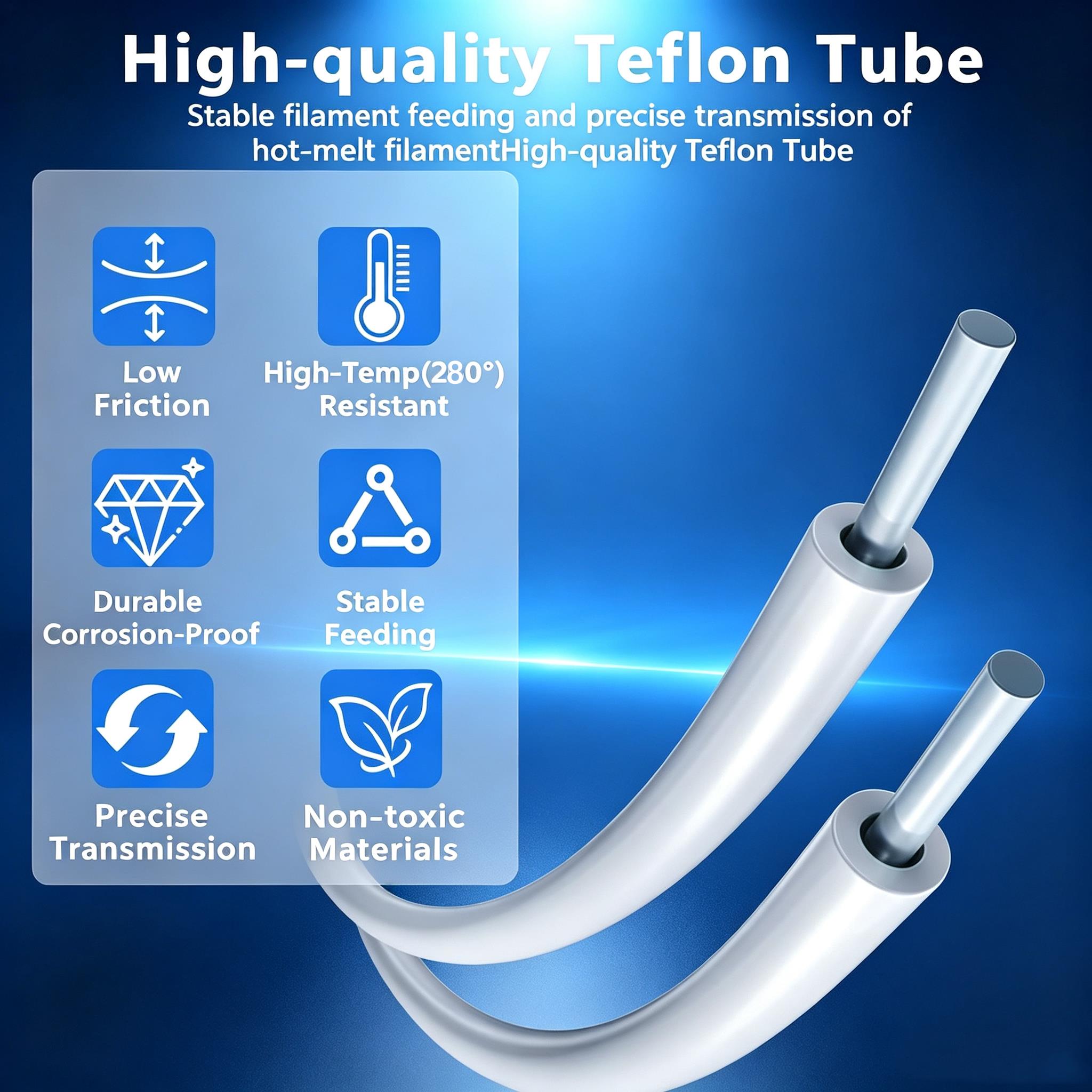 2,5×4mm PTFE-Teflon-Schlauch f – Ptfe Tape Thread Bewertung und Preis